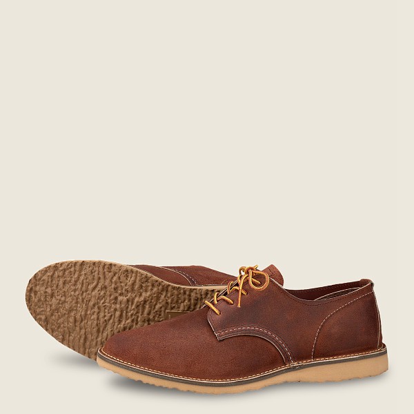 Red Wing Oxford Weekender - Muleskinner Læder - Brune - Herre 2653-EGJBI